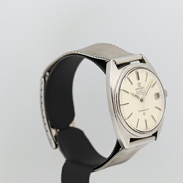 デッドストック級 稼働 良品 オメガ コンステレーション シルバー文字盤 AT/自動巻 メンズ腕時計 0006600 5DKT REI KTU ABC16073