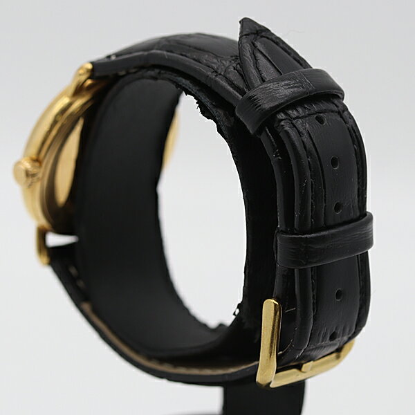 デッドストック級 ティファニー M263 18K/750/YG 35.1g QZ ホワイト文字盤 メンズ腕時計 8303130 9GTT MST ABC16536