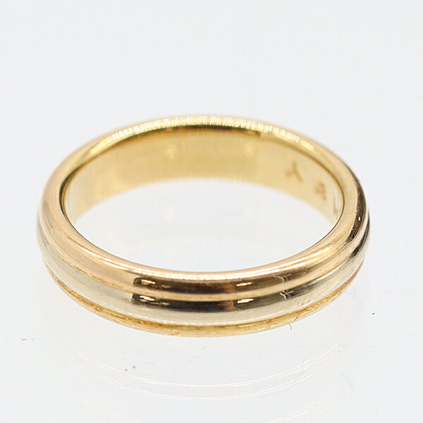 美品 カルティエ スリーカラーリング 750(YG×PG×WG) 5.7g 51 I78377 アクセサリー ジュエリー 0207900 ..