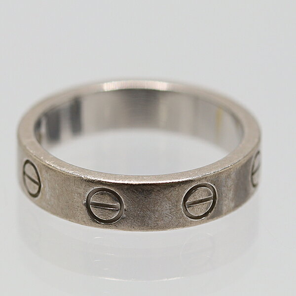 カルティエ ラブリング 750WG ミニラ