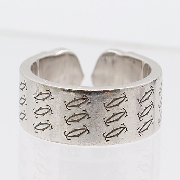 良品 カルティエ リング 750WG C2 2000