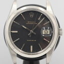 オイスター 腕時計（メンズ） デッドストック級 稼働 良品 ロレックス オイスターデイト プレシジョン 黒文字盤 メンズ腕時計 OGH 1967ABC5827910