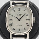 デッドストック級 稼働 良品 オメガ ジュネーブ シルバー文字盤 手巻 トップのみ レディース腕時計 OGH 216ABC0550100