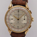ジラール・ペルゴ デッドストック級 稼働 良品 ジラールペルゴ 手巻き バルジュー22 17石 シルバー文字盤 クロノグラフ メンズ腕時計 7071ABC 8193620SMD