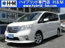 セレナ ハイウェイスター S-ハイブリッド Vセレクション(日産)【中古】 中古車 ミニバン/ワンボックス ホワイト 白色 2WD ハイブリッド