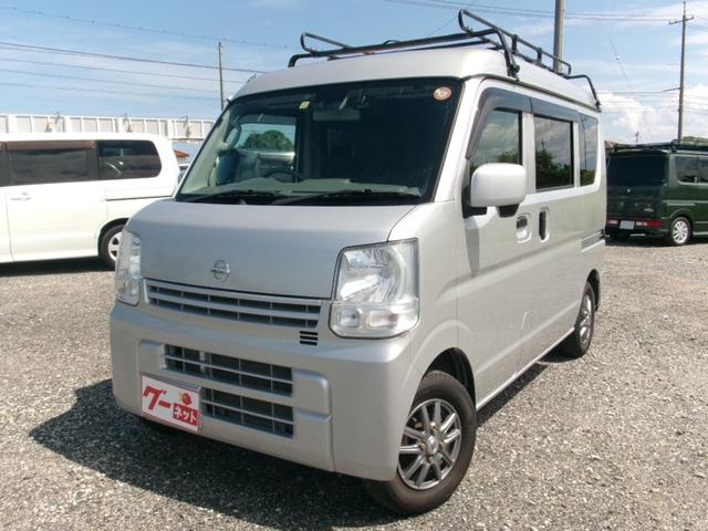 NV100クリッパー GXターボ（日産）【中古】 中古車 軽トラック/軽バン ゴールド・シルバー 金色 銀色 4WD ガソリン