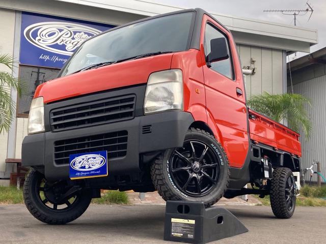 キャリイトラック KCエアコン・パワステ（スズキ）【中古】 中古車 軽トラック/軽バン レッド 赤色 4WD ガソリン