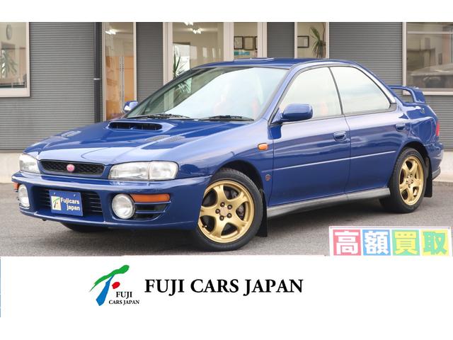 インプレッサ WRX STiバージョンIII Vリミテッド（スバル）【中古】 中古車 セダン ブルー 青色 4WD ガソリン