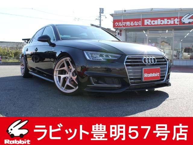 A4 2．0TFSIスポーツ（アウディ）【中古】 中古車 セダン ブラック 黒色 2WD ガソリン