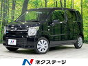 中古車 軽自動車 ブラック 黒色 4WD ハイブリッド MH95S ワゴンR　北海道 4WD　オートエアコン　シートヒーター　アイドリングストップ　キーレス