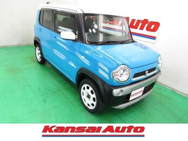 ハスラー G（スズキ）【中古】 中古車 軽自動車 ブルー 青色 2WD ハイブリッド