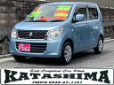 中古車 軽自動車 ブルー 青色 2WD ガソリン MH34S 安心ナビ付♪初めての道でも迷うことなくエスコート！ パワーステアリング　パワーウィンドウ　運転席エアバッグ　助手席エアバッグ