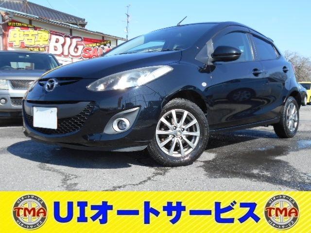 デミオ 13C（マツダ）【中古】 中古車 コンパクトカー ブラック 黒色 2WD ガソリン