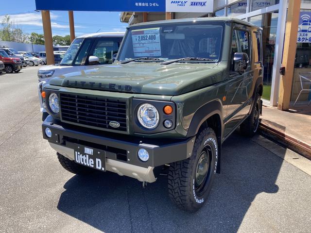 中古車 軽自動車 グリーン 緑色 4WD ガソリン JB64W 車線はみだしを知らせてくれる機能！レーンアシスト付♪ こちらの車両は遠方販売はお断りさせて頂いてます。