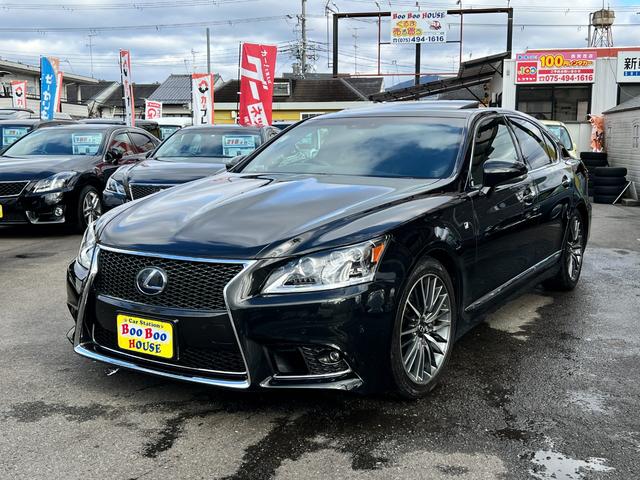 LS460 LS460 Fスポーツ（レクサス）【中古】 中古車 セダン ブラック 黒色 2WD ガソリン