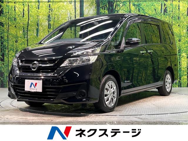 中古車 ミニバン/ワンボックス ブラック 黒色 2WD ハイブリッド GC27 セレナ　福岡県 禁煙車　10インチナビ　後席モニター　バックカメラ　クルーズコントロール