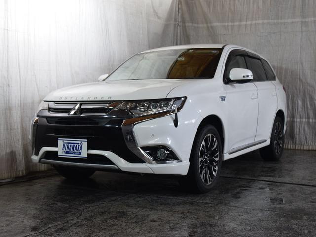 アウトランダーPHEV Gセーフティパッケージ（三菱）【中古】 中古車 SUV・クロカン ホワイト 白色 4WD プラグインハ…