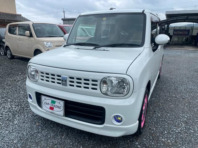 中古車 軽自動車 ホワイト 白色 2WD ガソリン HE22S パールのラパン入庫！エアロ付き！ 是非ご来店して見て下さい。