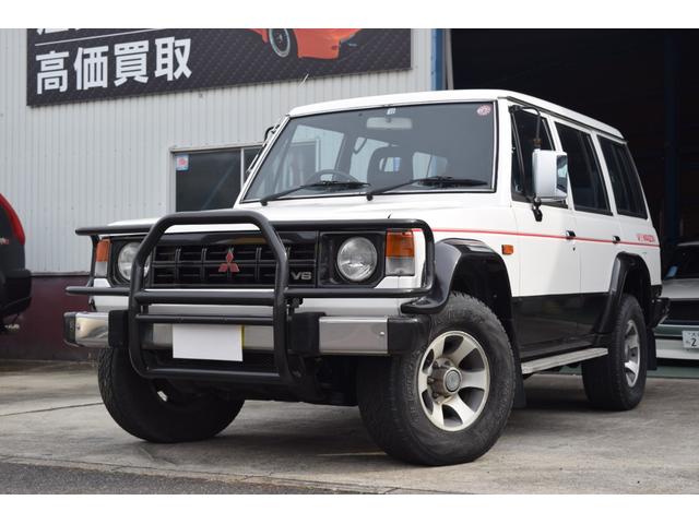 パジェロ ワイド スーパーJX（三菱）【中古】 中古車 SUV・クロカン ホワイト 白色 4WD ガソリン