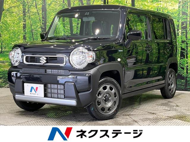 中古車 軽自動車 ブラック 黒色 2WD ハイブリッド MR92S ハスラー　宮城県 届出済未使用車　衝突軽減装置　レーダークルーズコントロール　スマートキー