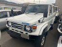 中古車 SUV・クロカン ホワイト 白色 4WD 軽油 HZJ74K改 ランクル70専門店！カーシャインロードです！ CD　DVD再生　USB　Bluetooth