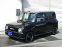 中古車 軽自動車 ブラック 黒色 2WD ガソリン HE21S ルーフホイールドアミラーガンメタ仕様　NEW塗装済