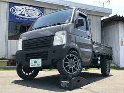 キャリイトラック KCエアコン・パワステ（スズキ）【中古】 中古車 軽トラック/軽バン グレー 4WD ガソリン