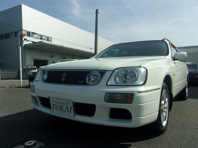 ステージア 25RS FOUR（日産）【中古】 中古車 ステーションワゴン ホワイト 白色 4WD ガソリン