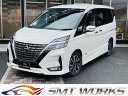 中古車 ミニバン/ワンボックス ホワイト 白色 2WD ハイブリッド GFC27 日産　セレナ　ハイウェイスター　V　入荷致しました！ 両側電動／衝突軽減／コーナーセンサー／踏み間違え防止／レーンアシスト