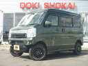 エブリイワゴン PZターボスペシャル(スズキ)【中古】 中古車 軽自動車 グリーン 緑色 4WD ガソリン