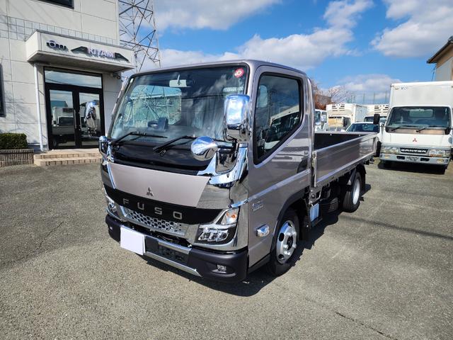 中古車 バス・トラック ゴールド・シルバー 金色 銀色 2WD 軽油 FBA20 2t　全低床　平ボデー　カスタム　メッキパーツ