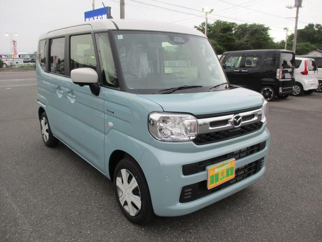 フレアワゴン XS（マツダ）【中古】 中古車 軽自動車 ブルー 青色 2WD ハイブリッド