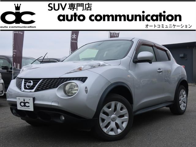 ジューク 15RX タイプV（日産）【中古】 中古車 SUV・クロカン ゴールド・シルバー 金色 銀色 2WD ガソ..