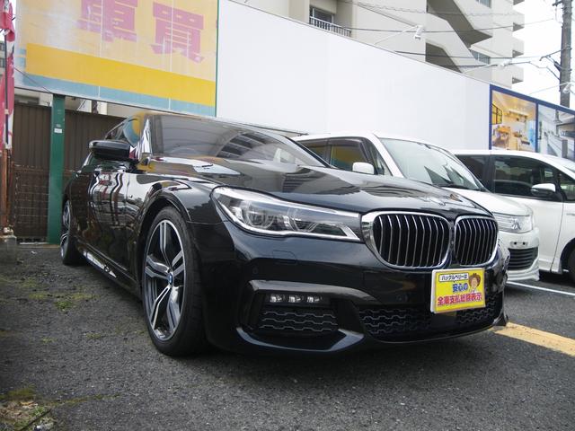 7シリーズ 740i Mスポーツ（BMW）【中古】 中古車 セダン ブラック 黒色 2WD ガソリン