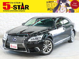 LS600h LS600h バージョンC Iパッケージ（レクサス）【中古】 中古車 セダン ブラック 黒色 4WD ハイブリッド