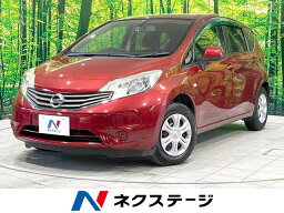ノート X（日産）【中古】 中古車 コンパクトカー レッド 赤色 2WD ガソリン