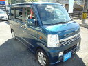 エブリイワゴン PZターボスペシャル(スズキ)【中古】 中古車 軽自動車 グリーン 緑色 2WD ガソリン