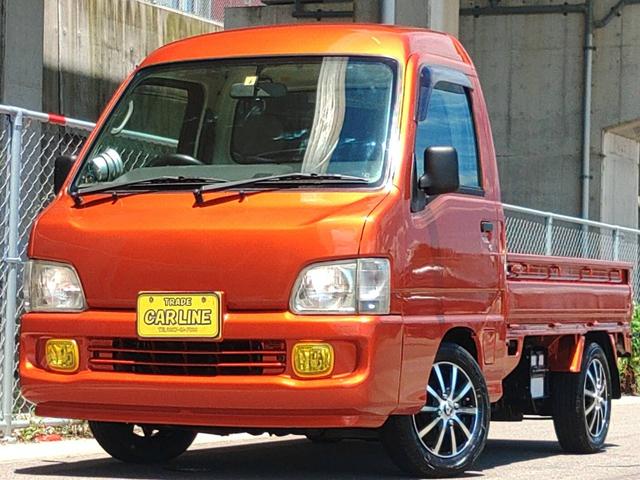 中古車 軽トラック/軽バン イエロー 黄色 2WD ガソリン TT1 希少スーパーチャージャーサンバー入庫しました♪ 走行走ってますが調子の良い車輛です♪