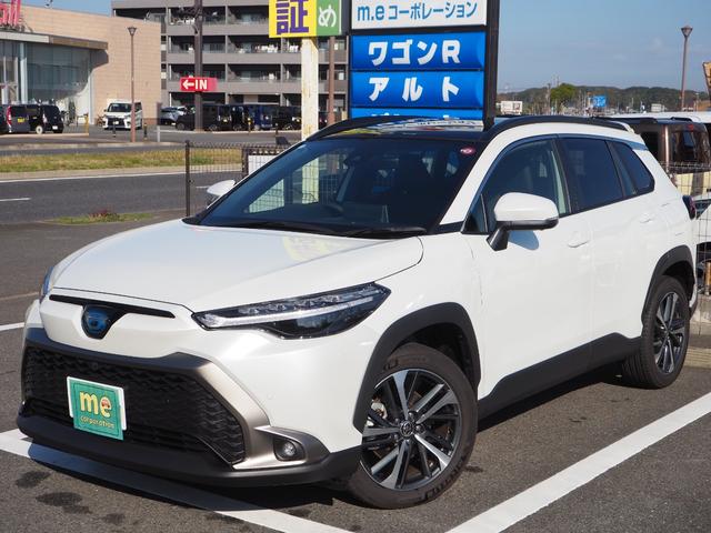 カローラクロス ハイブリッド Z（トヨタ）【中古】 中古車 SUV・クロカン ホワイト 白色 2WD ハイブリ..