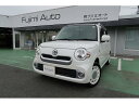 中古車 軽自動車 ホワイト 白色 2WD ガソリン L675S LEDヘッドライト！ホワイトホイールキャップ！ 左前部少修復です。LEDイルミ！ルーフレール！キーフリー！Eアイドル！