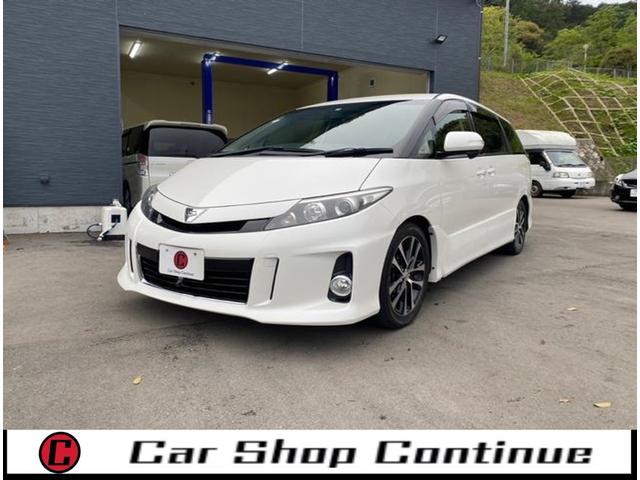 エスティマ アエラス（トヨタ）【中古】 中古車 ミニバン/ワンボックス ホワイト 白色 2WD ガソリン