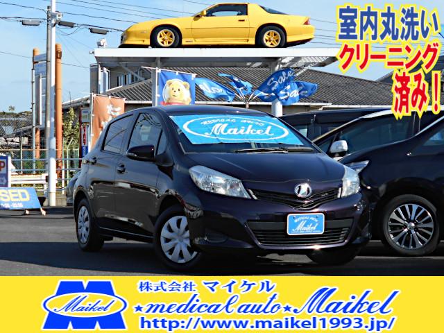 ヴィッツ F シエル（トヨタ）【中古】 中古車 コンパクトカー ワイン 赤色 2WD ガソリン