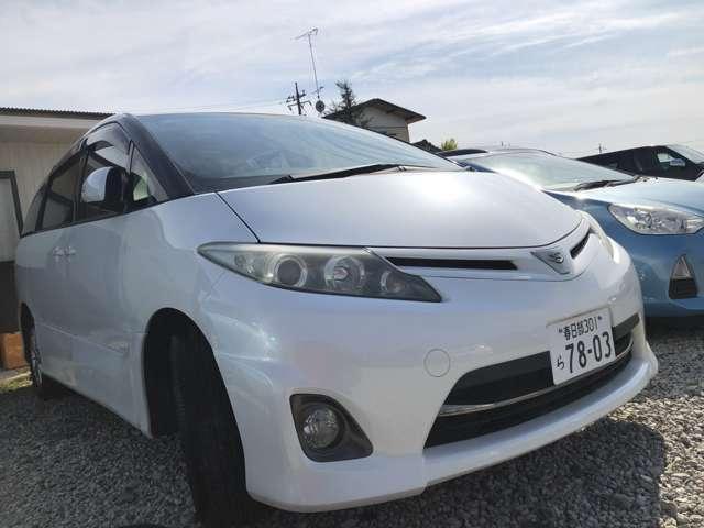 エスティマ アエラス（トヨタ）【中古】 中古車 ミニバン/ワンボックス ホワイト 白色 2WD ガソリン