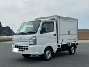 中古車 軽トラック/軽バン ホワイト 白色 4WD ガソリン DA16T 移動販売冷凍車　4WD　5速MT　エアコンパワステ 清掃済み　キーレス　パワーウィンドウ　まだまだ働く車です！！