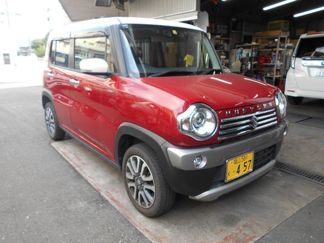 ハスラー JスタイルII（スズキ）【中古】 中古車 軽自動車 レッド 赤色 2WD ハイブリッド