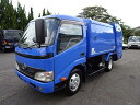 中古車 バス・トラック ブルー 青色 2WD 軽油 BDG-XZU304X H22日野デュトロ2t巻き込みパッカー5．1m3 新明和（青）（275）（05－32）現車渡し可能！