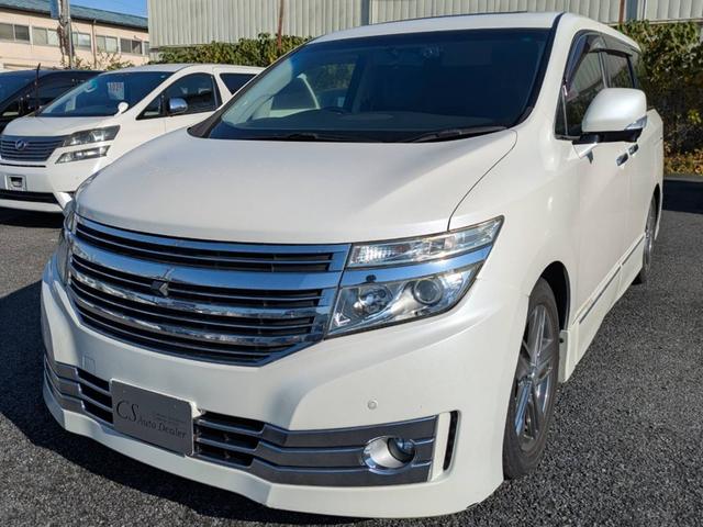 日産 エルグランド ライダー 黒本革シート マニュアルシート [中古] 禁煙車 保証期間あり 6ヶ月 AT