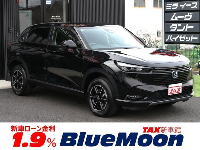 ヴェゼル e：HEV X（ホンダ）【中古】 中古車 SUV・クロカン ブラック 黒色 2WD ハイブリッド