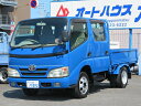 中古車 バス・トラック ブルー 青色 2WD 軽油 KDY231 3．0ディーゼルターボ・フロア5速MT・全低床Wピック1．1t積