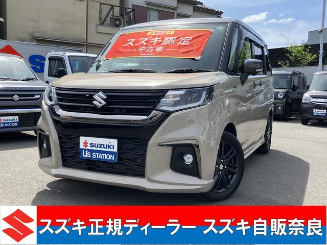 ソリオ ハイブリッドSZ（スズキ）【中古】 中古車 ミニバン/ワンボックス ホワイト 白色 2WD ハイブリ..